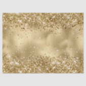 Glam Gold Luxe Glitzy Sparkle Glitter       Tissuepapier (Voorkant)