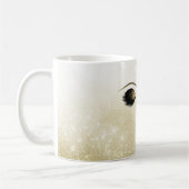 Glam Gold Makeup Eyes & Lashes - Aangepast Koffiemok (Links)