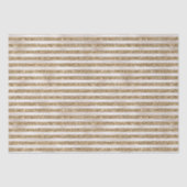 Glam Gold Pearl Stripes Tissuepapier (Voorkant)