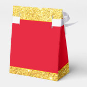 Glam Gold Red Year varken 2019 Chinees Nieuwjaar Bedankdoosjes (Achterkant)