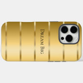 Glam Gold Ribbon Case-Mate iPhone Case (Achterkant (horizontaal))