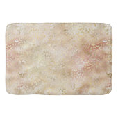 Glam Gold Roos Blush Pink Leopard Print Badmat (Voorkant)