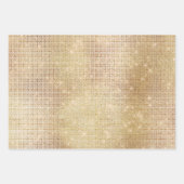 Glam Gold Sparkle Inpakpapier Vel (Voorkant 2)