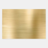 Glam Gold Sparkle Inpakpapier Vel (Voorkant 3)