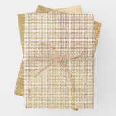 Glam Gold Sparkle Inpakpapier Vel (In situ)