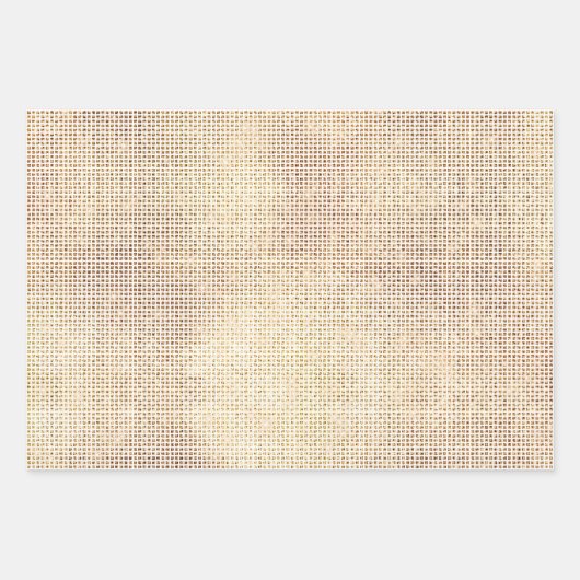 Glam Gold Sparkle Inpakpapier Vel (Voorkant)