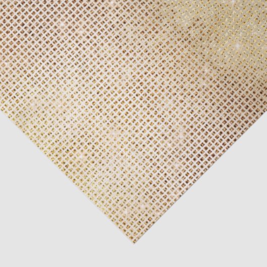 Glam Gold Sparkle Tissuepapier (Detail)
