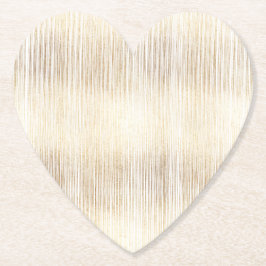 Glam Gold Stripes Kartonnen Onderzetters