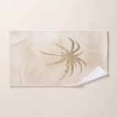 Glam Gold Tropical Palm Tree Ombre             Bad Handdoek (Handdoek)
