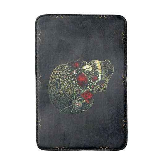 Glam Gothic Filigree Badmat (Voorkant Verticaal)