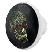 Glam Gothic Filigree Keramische Knop (Rechts)