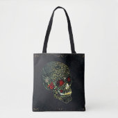 Glam Gothic Filigree Tote Bag (Voorkant)