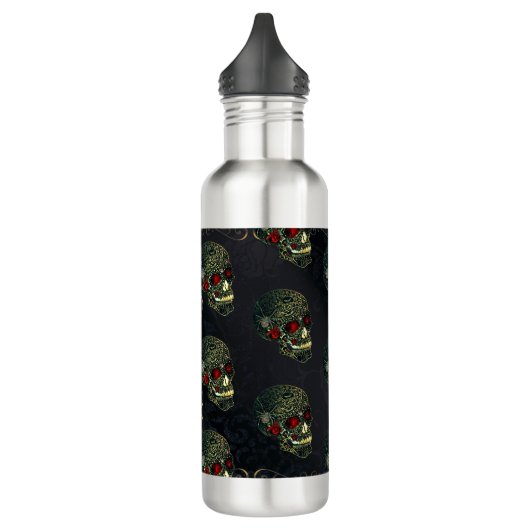 Glam Gothic Filigree Waterfles (Links)