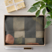 Glam Gothic Schedel met Hibiscusbloemen Tissuepapier (Geschenk)