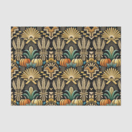 Glam Goud Art Deco Oogst Tissuepapier