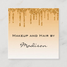 Glam Goud Druppelende Glitterdruppels Visagist
