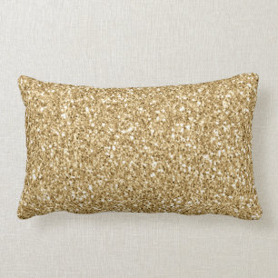 Glam Goud Glanzend Glitter      Kussen