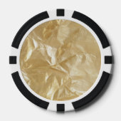 Glam Goud Rood Poker Chips (Voorkant)