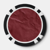 Glam Goud Rood Poker Chips (Achterkant)