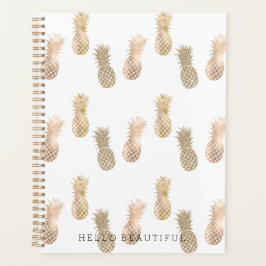 Glam Gouden Ananassen Planner