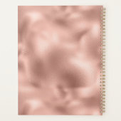 Glam Gouden Ananassen Planner (Achterkant)