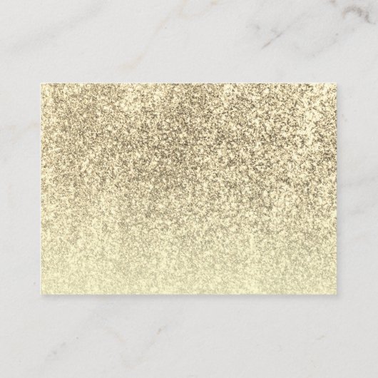 Glam Gouden Cassette Huwelijkslied Verzoek Inzetst Informatiekaartje (Achterkant)