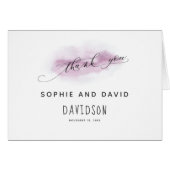 Glam Gouden Glitter Blush Bloemen bedankt (Voorkant Horizontaal)