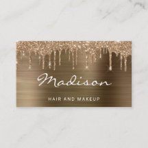 Glam Gouden Glitter Drup Stylist