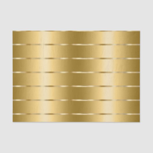 Glam Gouden Lint Bruidsdouche Tissuepapier (Voorkant)