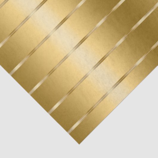 Glam Gouden Lint Bruidsdouche Tissuepapier (Detail)