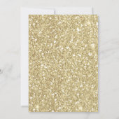 Glam Gouden Make-up Wimpers Schoonheid Custom Fees Kaart (Achterkant)