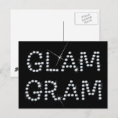 Glam Gram Briefkaart (Voorkant / Achterkant)