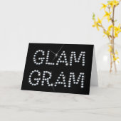 Glam Gram Kaart (Gele Bloem)