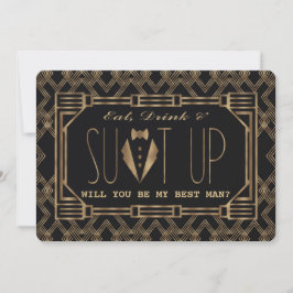 Glam Great WILT U MIJN BESTE MAN ZIJN Kaart