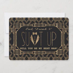 Glam Great WILT U MIJN BESTE MAN ZIJN Kaart