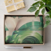  Glam Green Emerald Pin Up Decoupage Tissuepapier (Geschenk)