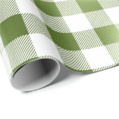 Glam Green White Buffalo Play Cadeaupapier (Rol Hoek)