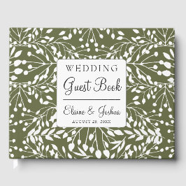 Glam GreenGenery bruiloft Gastenboek