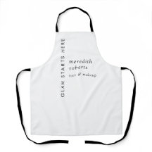 Glam Hair en Make-up Zwart Wit Salon