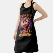 Glam Halloween Flamingo Humor Schort (Insitu)