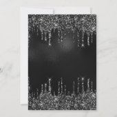 Glam Halloween Ornamenten Sweet 16 Kaart (Achterkant)