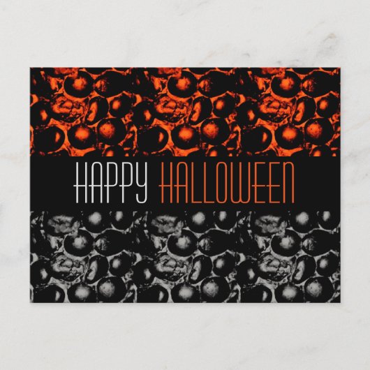 Glam Happy Halloween Briefkaart (Voorkant)