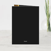 Glam Happy New Year Steampunk Champagne  Feestdagen Kaart (Achterkant)