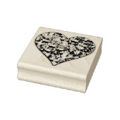 Glam Heart Rubberstempel (Stempel)