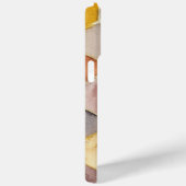 Glam Honey Comb Blush Champagne Abstract Case-Mate iPhone Case (Achterkant / Rechts)