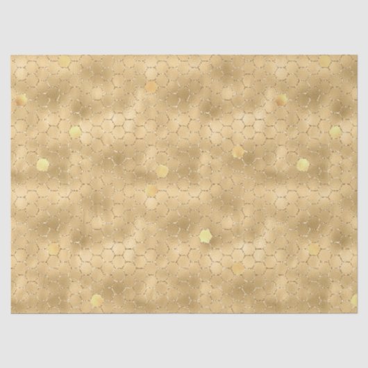 Glam Honeycomb Serie Design #3 Tissuepapier (Voorkant)