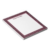 Glam Hot Pink Diamond Pareltjes Sparkle Notitieblok (Schuin)