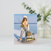 Glam Ice Gevist met kaviaar en champagne Feestdagenkaart (Staand voorkant)