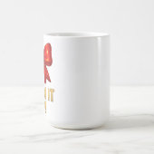 Glam It Up Sparkle Bow - Vertrouwen Energie Koffiemok (Center)