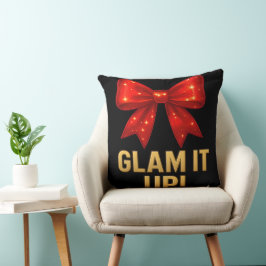 Glam It Up Sparkle Bow - Vertrouwen Energie Kussen